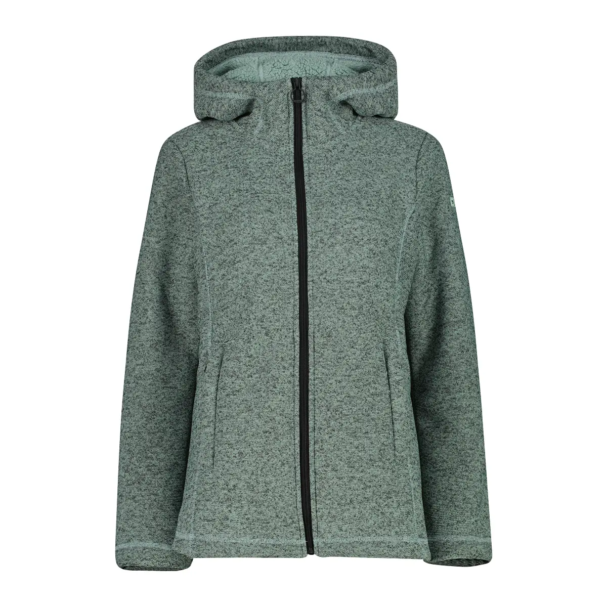 Cmp Vert Dames Hoodie Met Rits