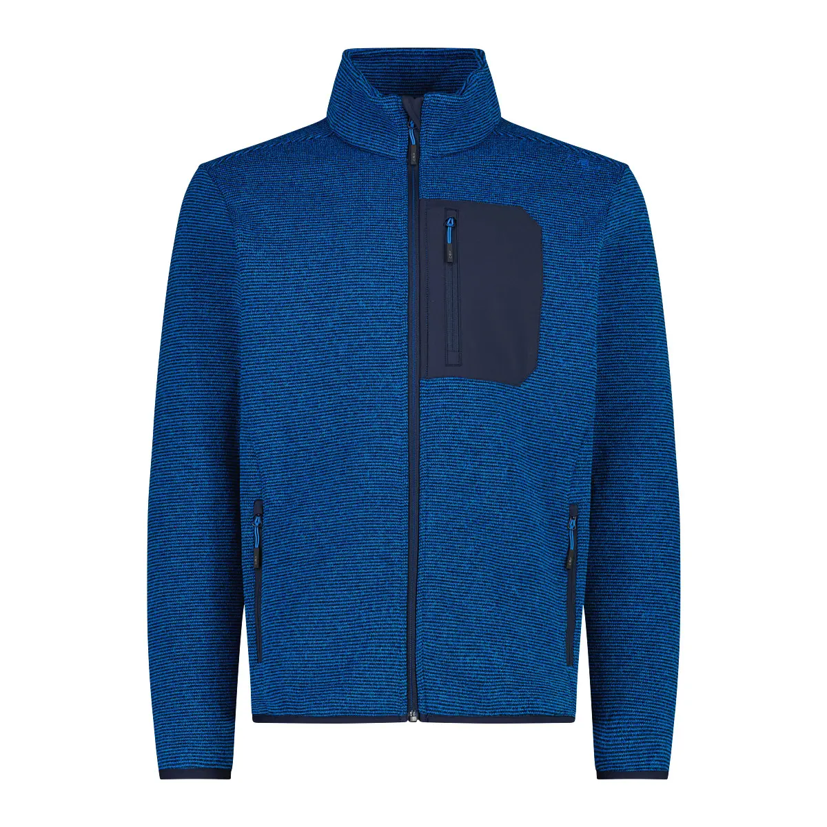 Cmp Men's Bleu Zipped Fleece Tech