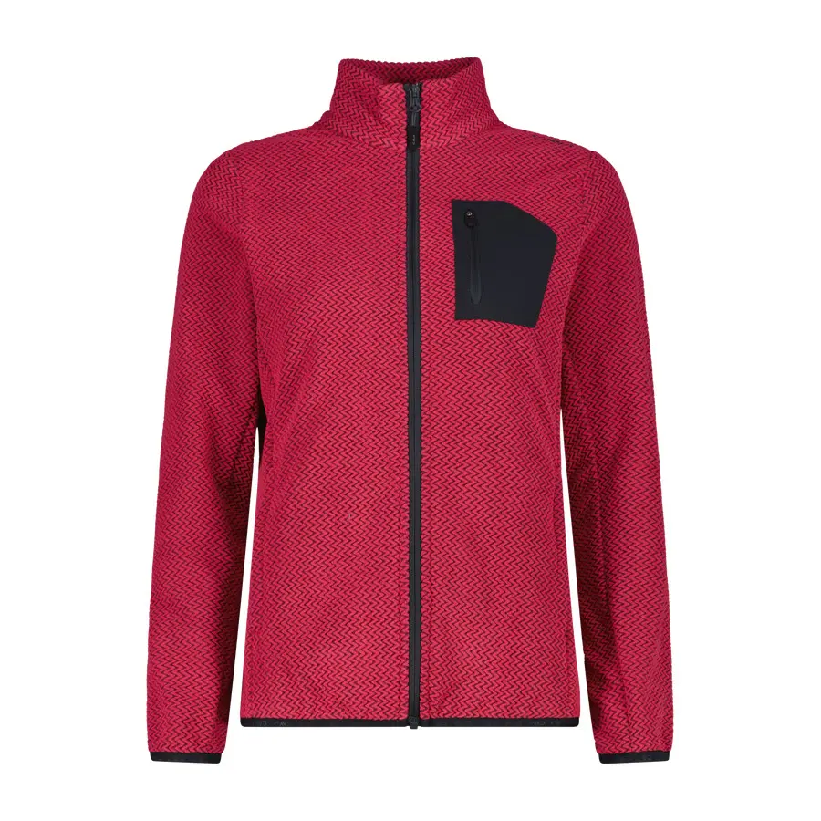 Women's zipped fleece CMP