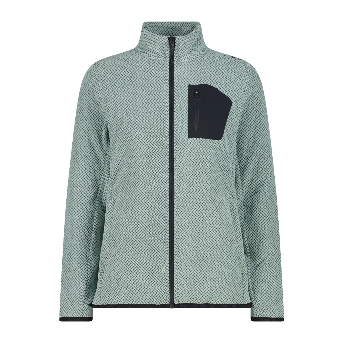 Women's zipped fleece CMP
