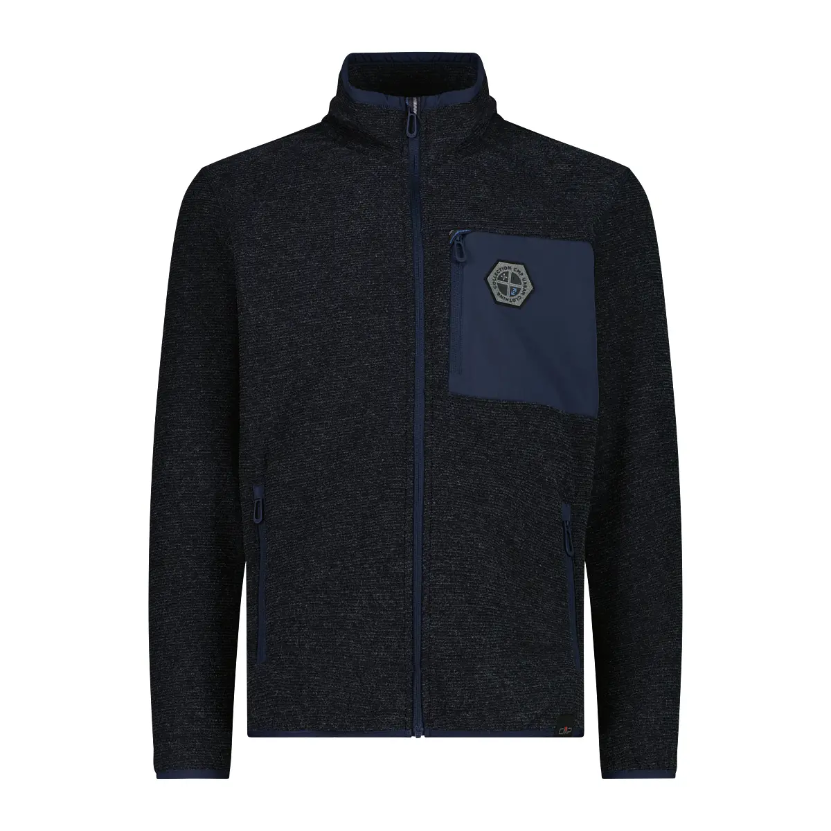 Technische Fleecejacke aus meliertem Material CMP