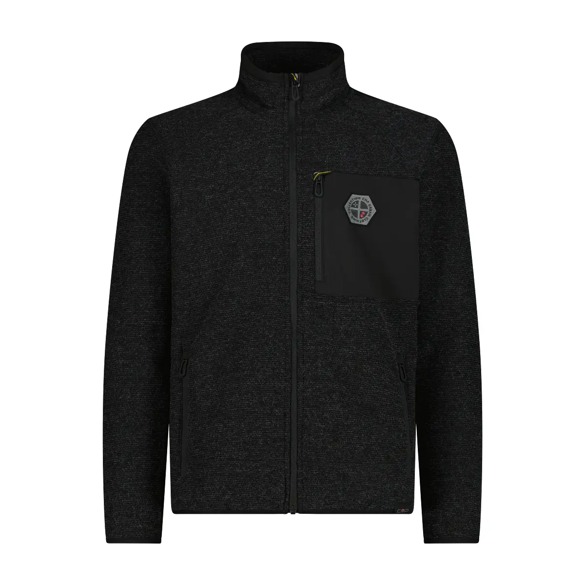 Technische Fleecejacke aus meliertem Material CMP