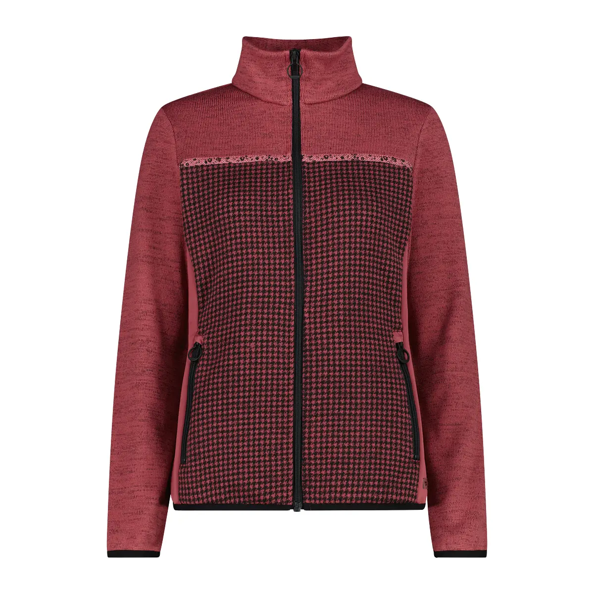 Cmp Damen Rose Bedrucktes Fleece, Knit Tech