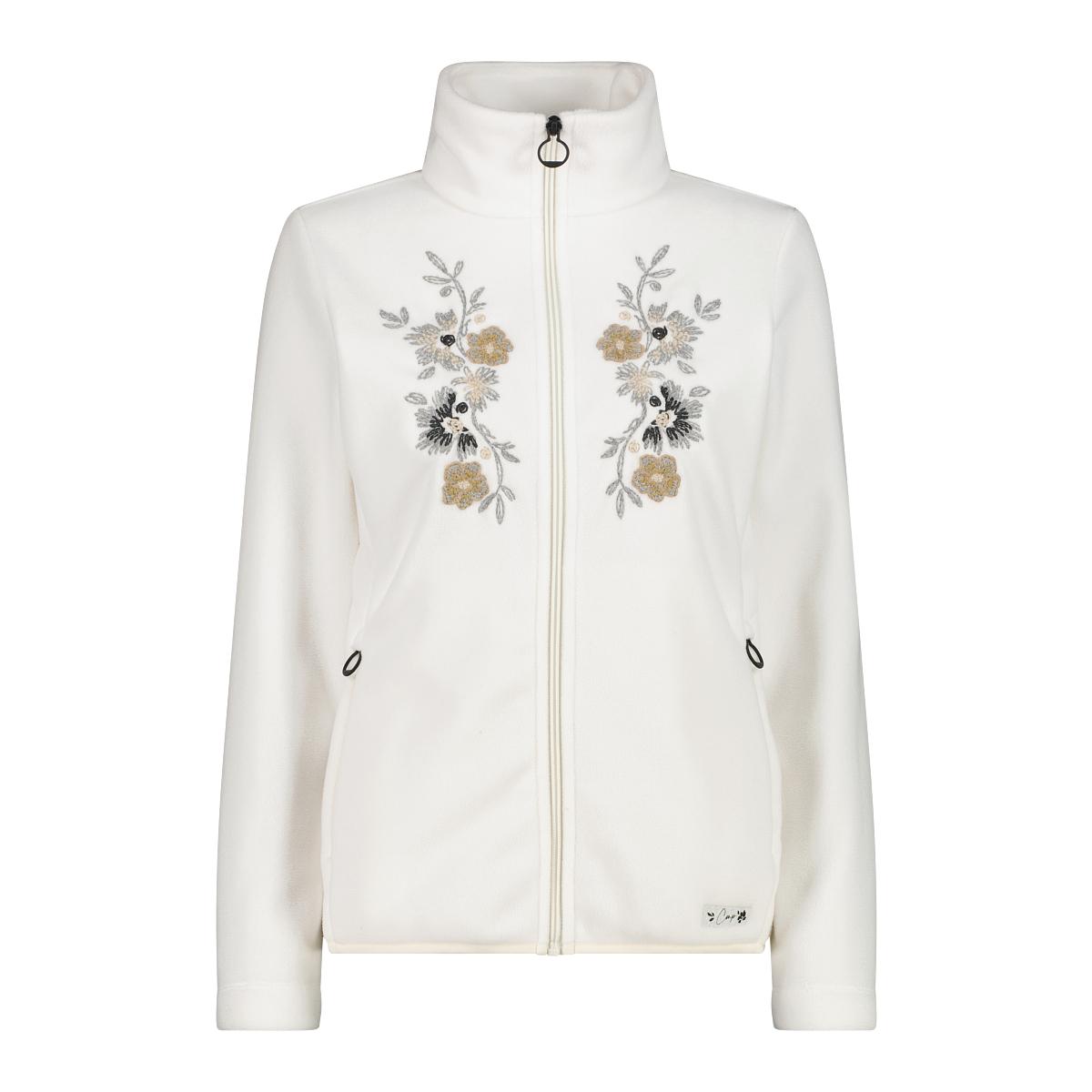 8050243776370 - Damen Fleece Sweatshirt mit Reißverschluss CMP