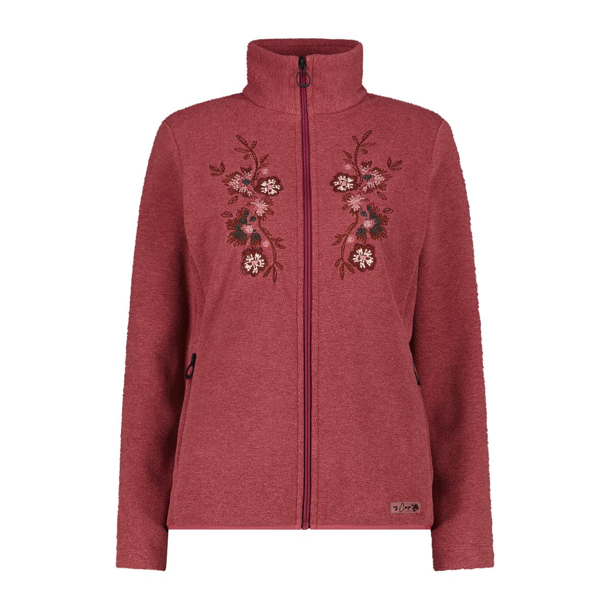 8050243776202 - Damen Fleece Sweatshirt mit Reißverschluss CMP