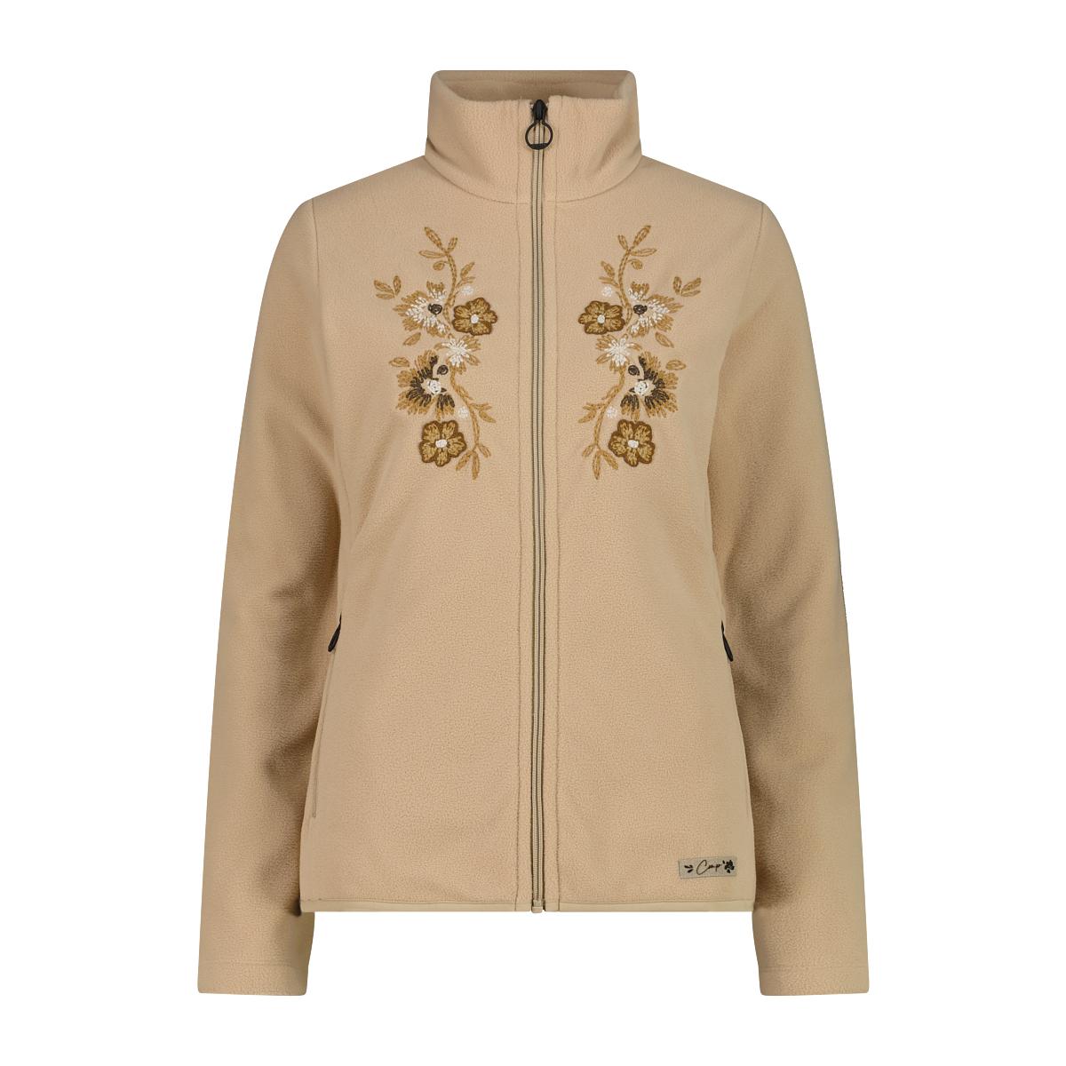 8050243902670 - Damen Fleece Sweatshirt mit Reißverschluss CMP