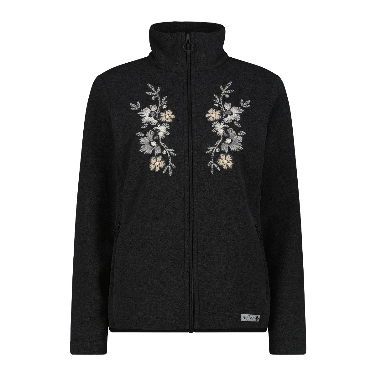 8050243776332 - Damen Fleece Sweatshirt mit Reißverschluss CMP 8050243776332 - Damen Fleece Sweatshirt mit Reißverschluss CMP