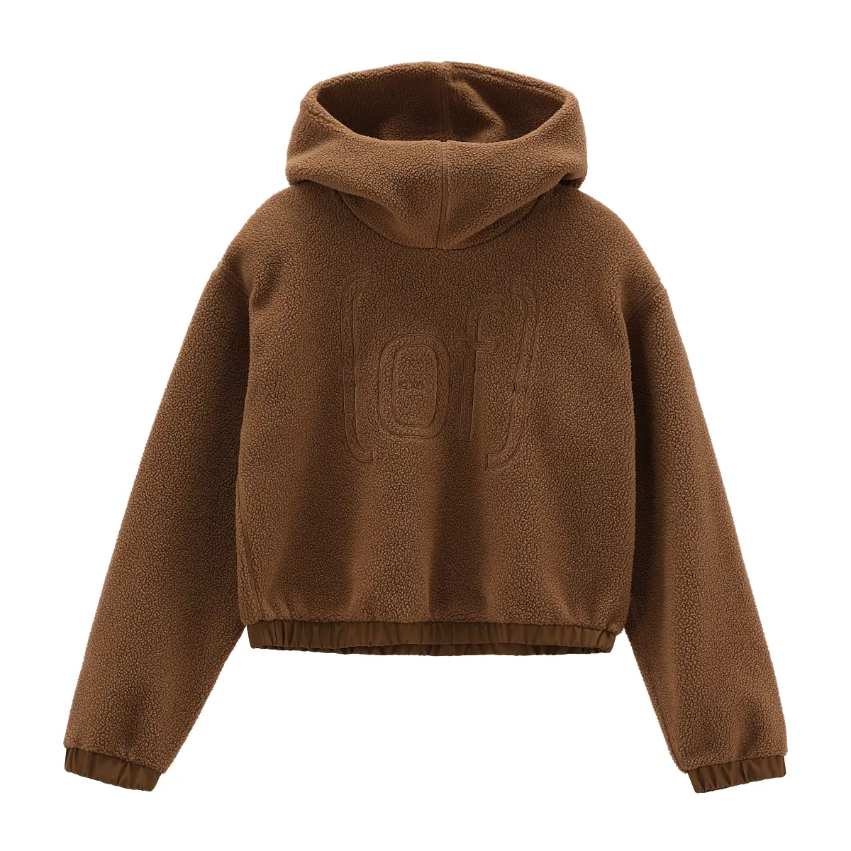 Pile con cappuccio da donna