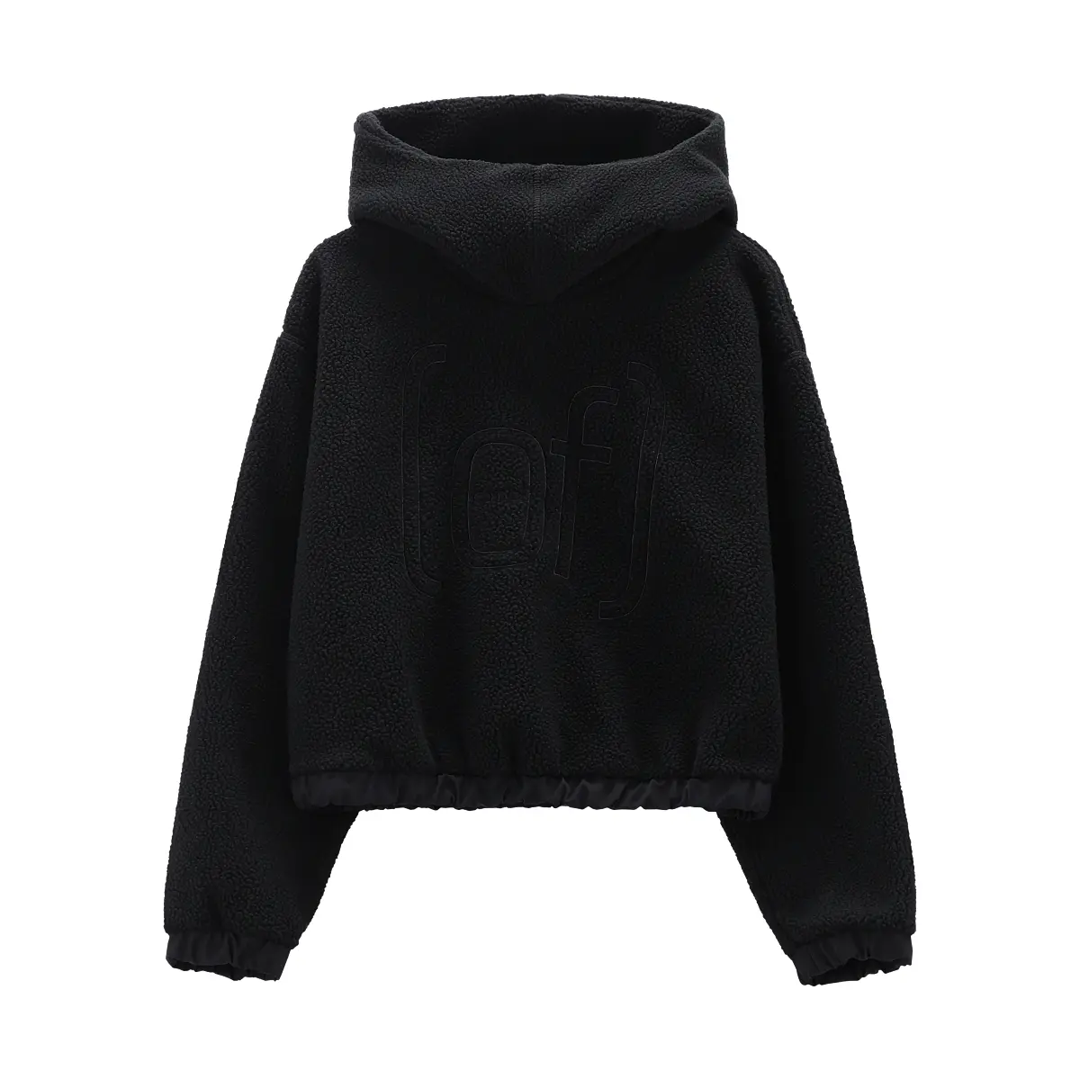 Pile con cappuccio da donna