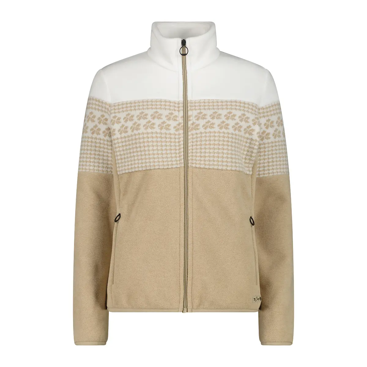 Women's zipped fleece CMP