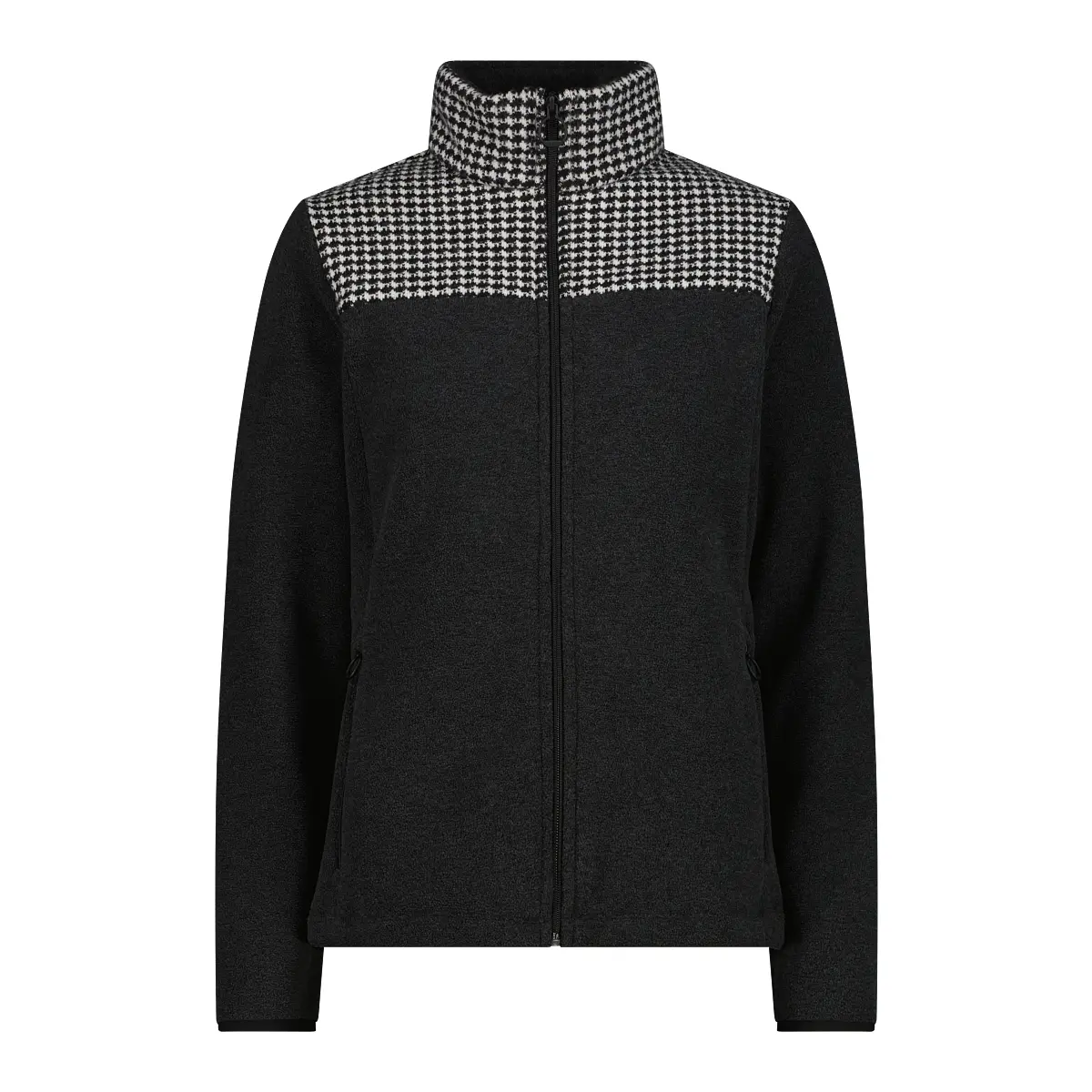 Women's fleece CMP Houndstooth-Print