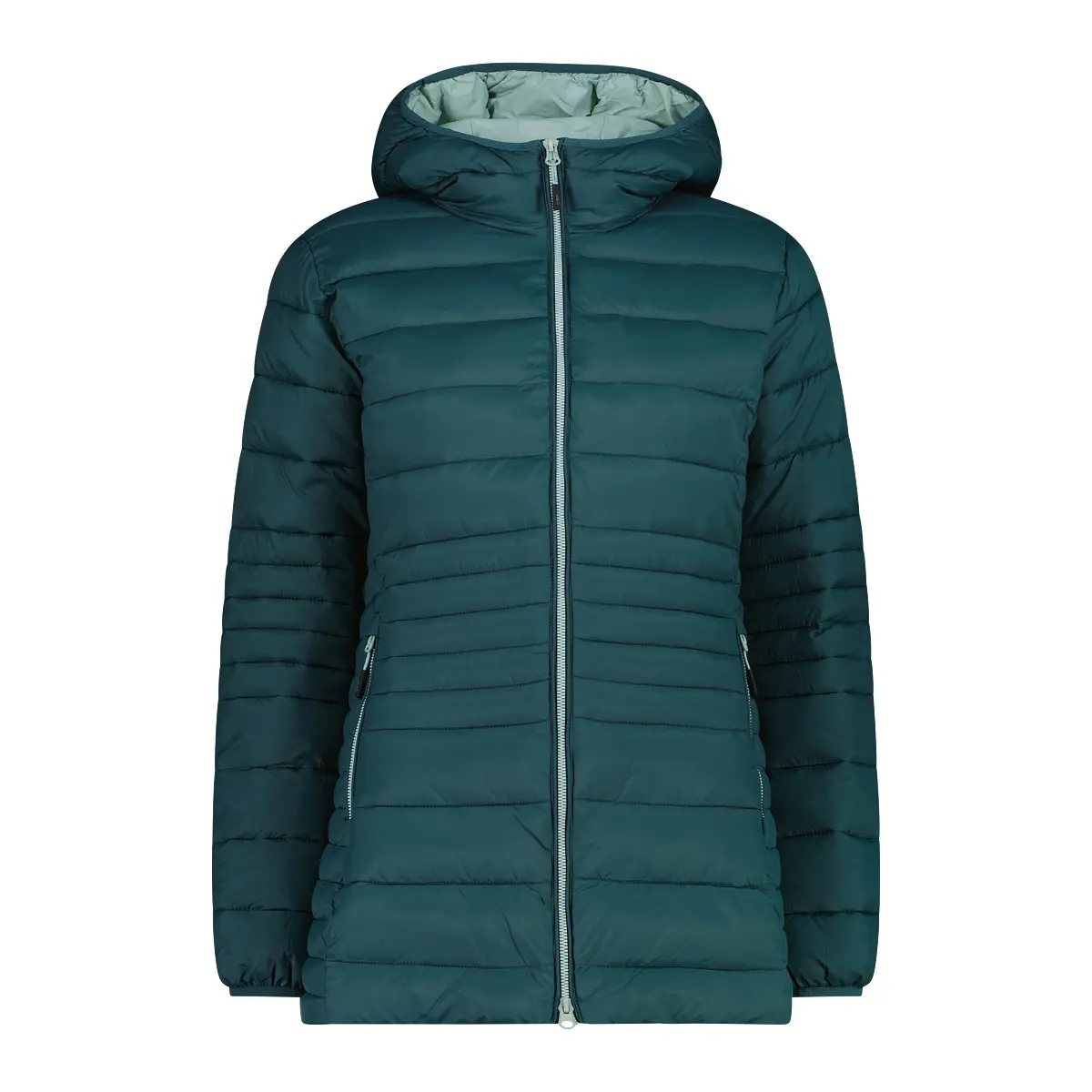 Damen lange Kapuzenjacke mit Reißverschluss Sorona Aura CMP