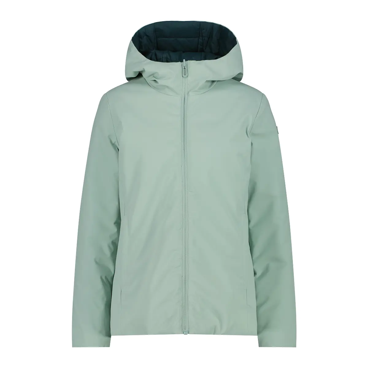 Reversible, wasserdichte Kapuzenjacke für Frauen CMP