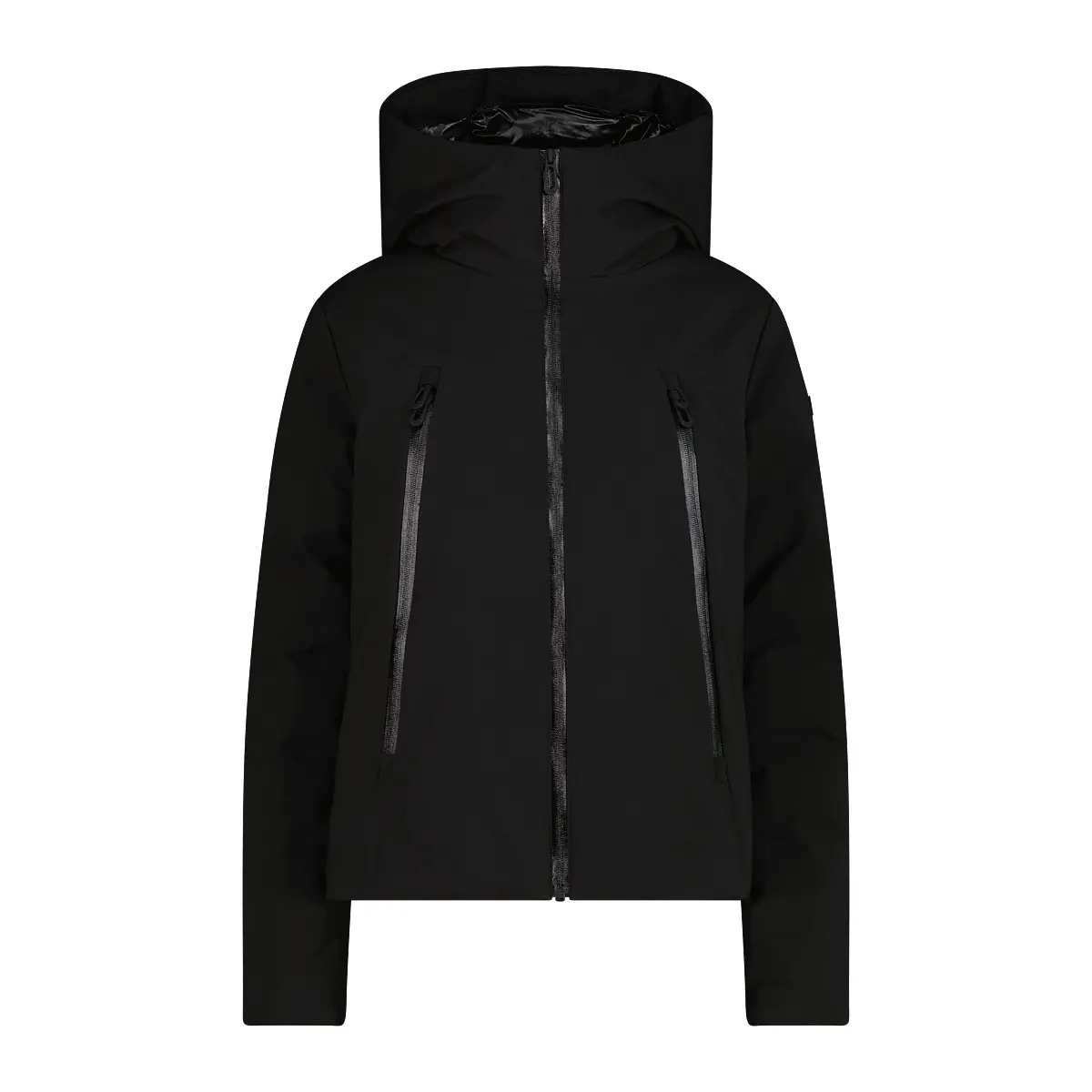 Cmp Women's Noir Hooded Jacket