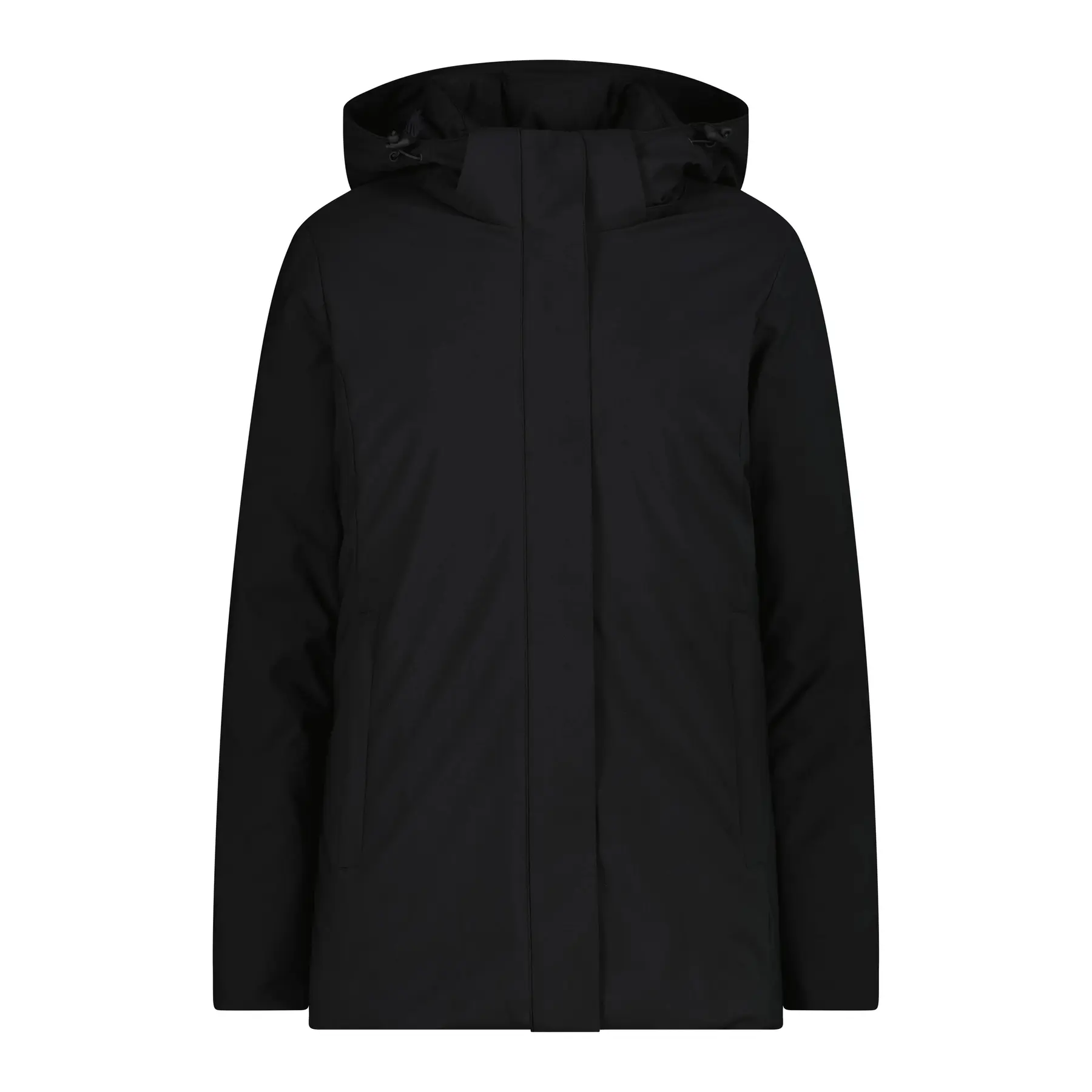 Cmp Women's Noir Zipped Hooded Waterproof Jacket