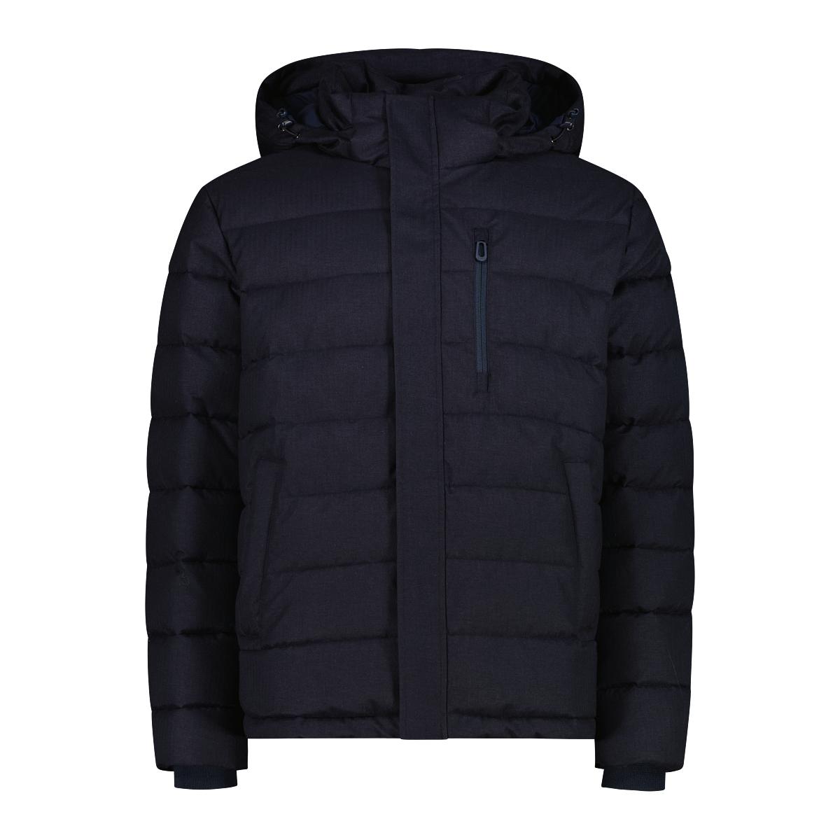 Piumino con cappuccio e zip Sorona CMP