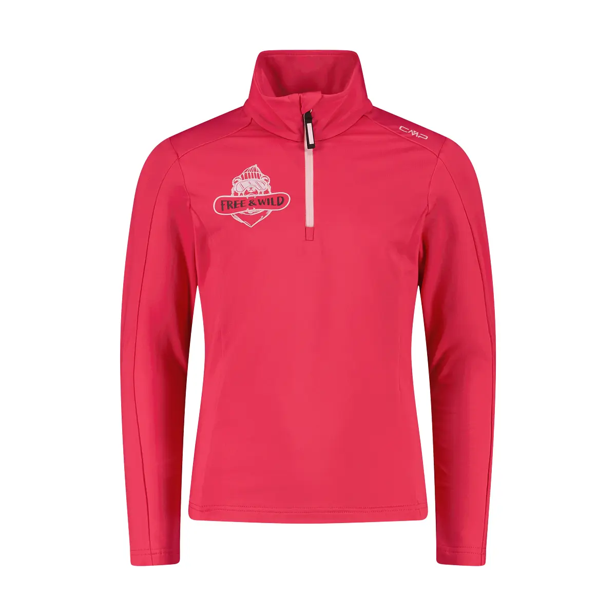 Bedruckte Fleecejacke Mädchen CMP