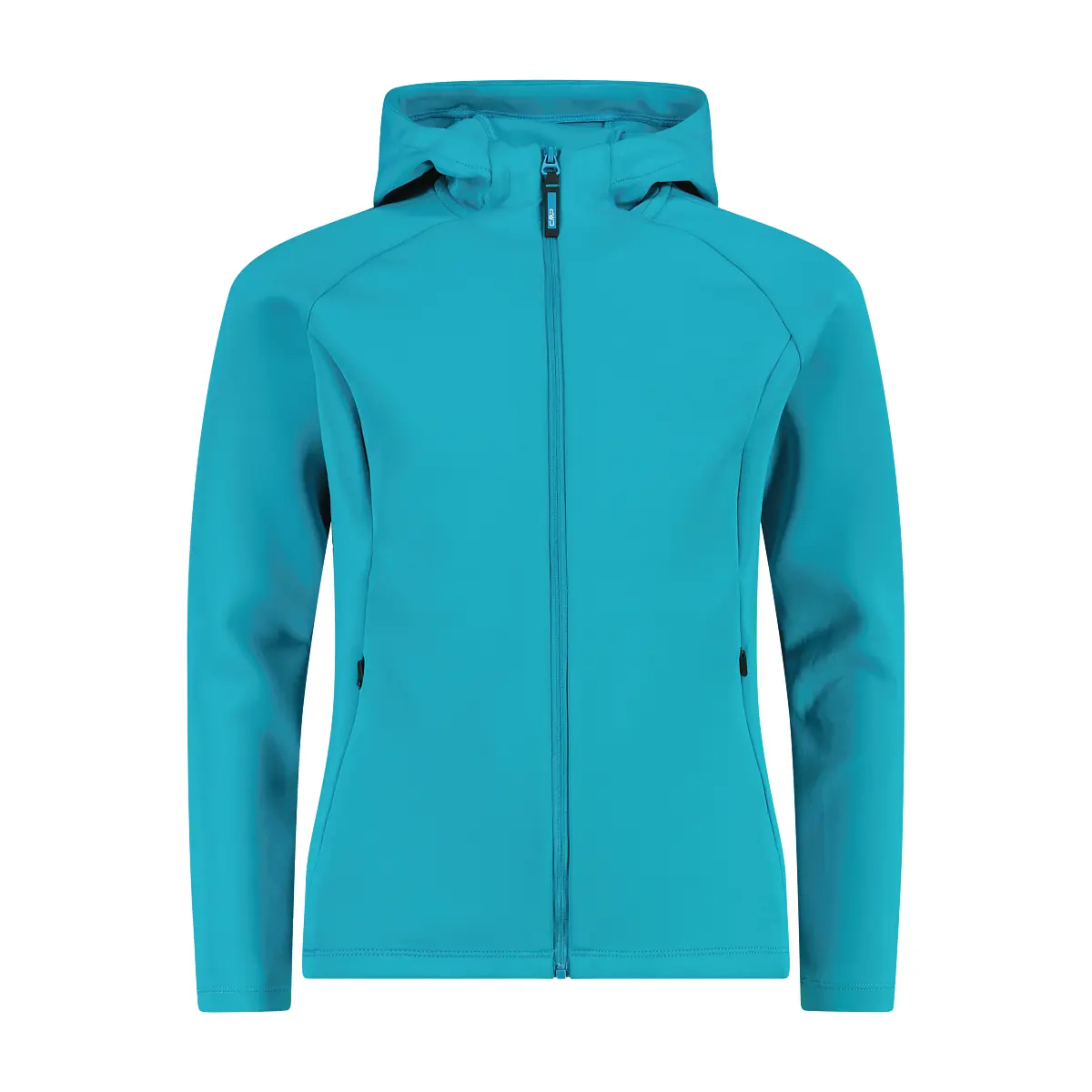 Cmp Girls Bleu ' Stretchy Hooded Sweatshirt