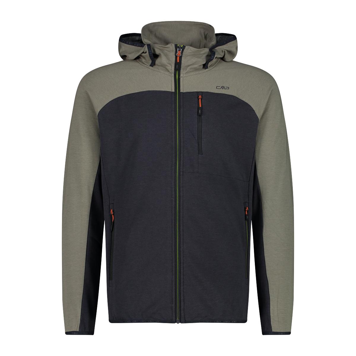 Felpa con cappuccio in pile elastico CMP