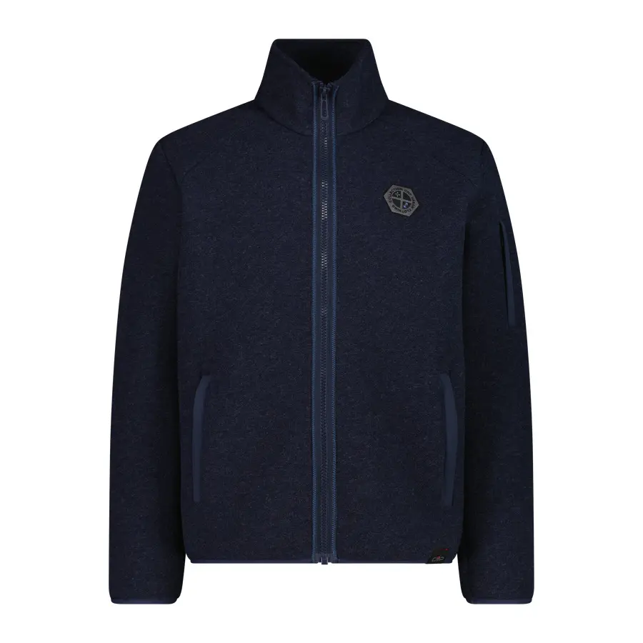 Cmp Men's Bleu Technical Knit Zip-Up Jacket