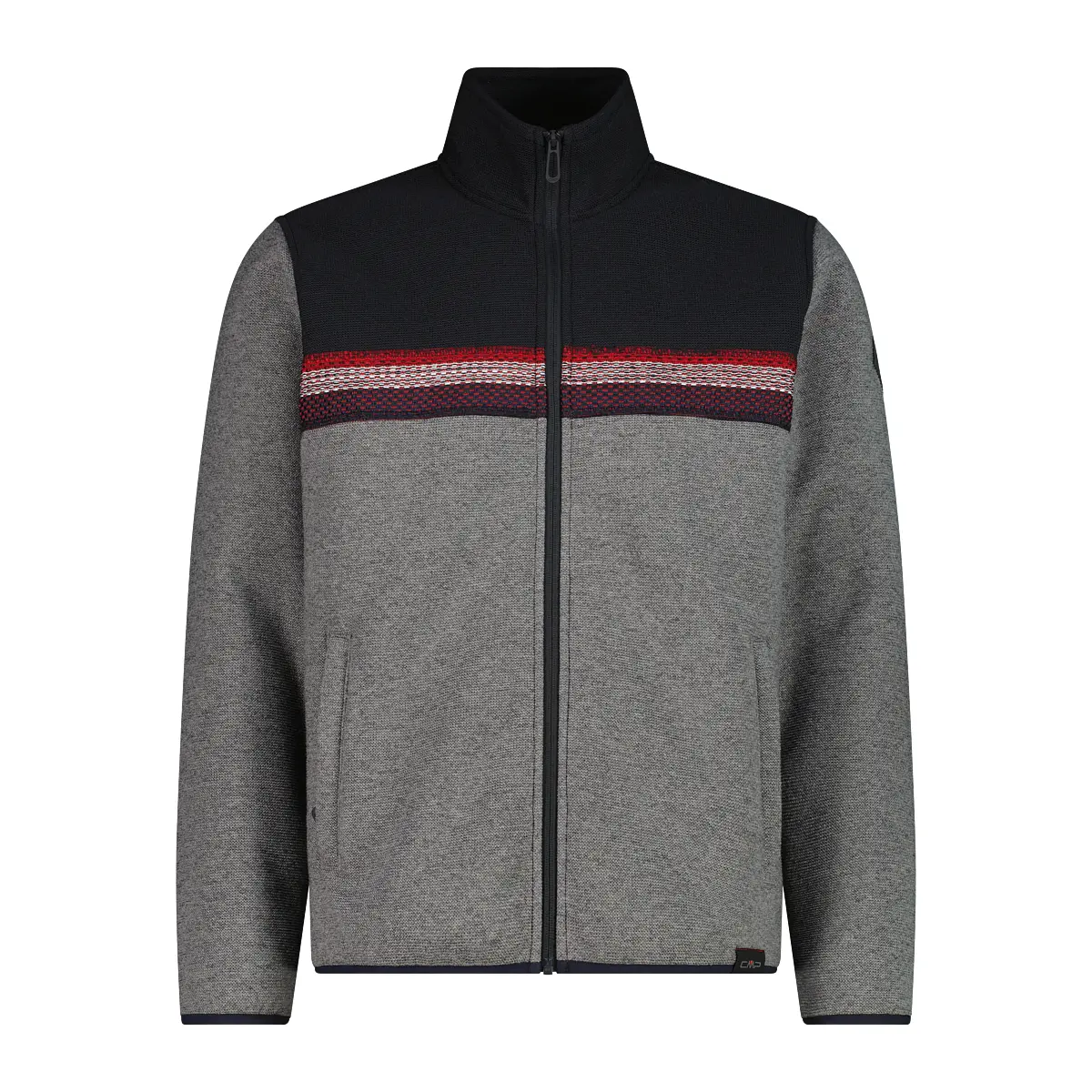 Technische Strickfleecejacke mit Reißverschluss CMP