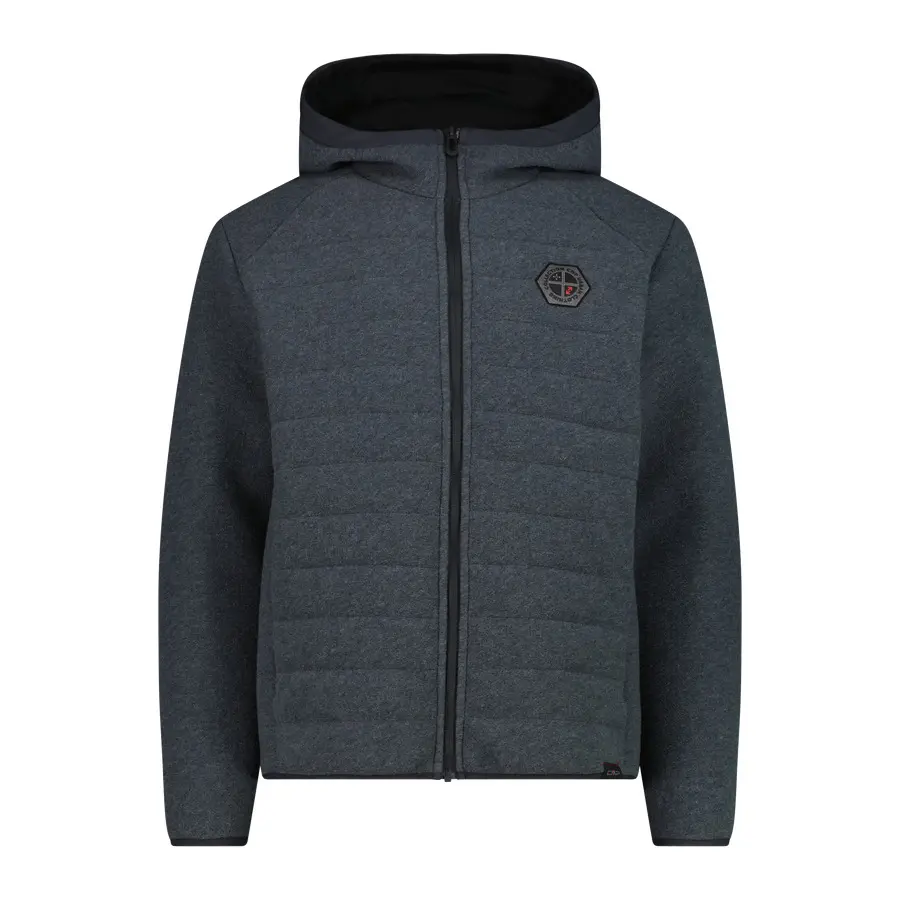 Wattierte Kapuzenjacke CMP Knit Tech