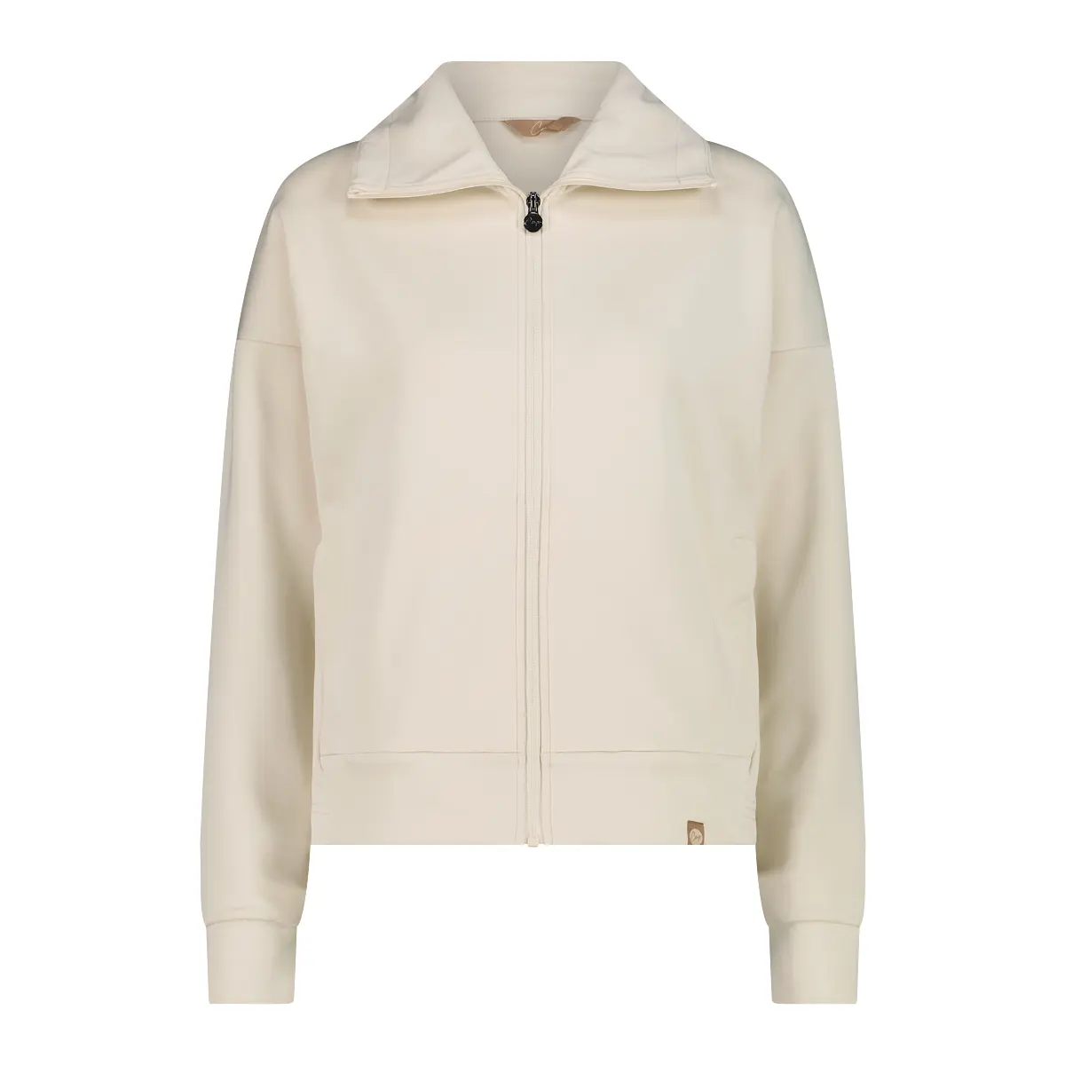 Women's Satin Finish Modal Zip-Up Sweatshirt CMP
