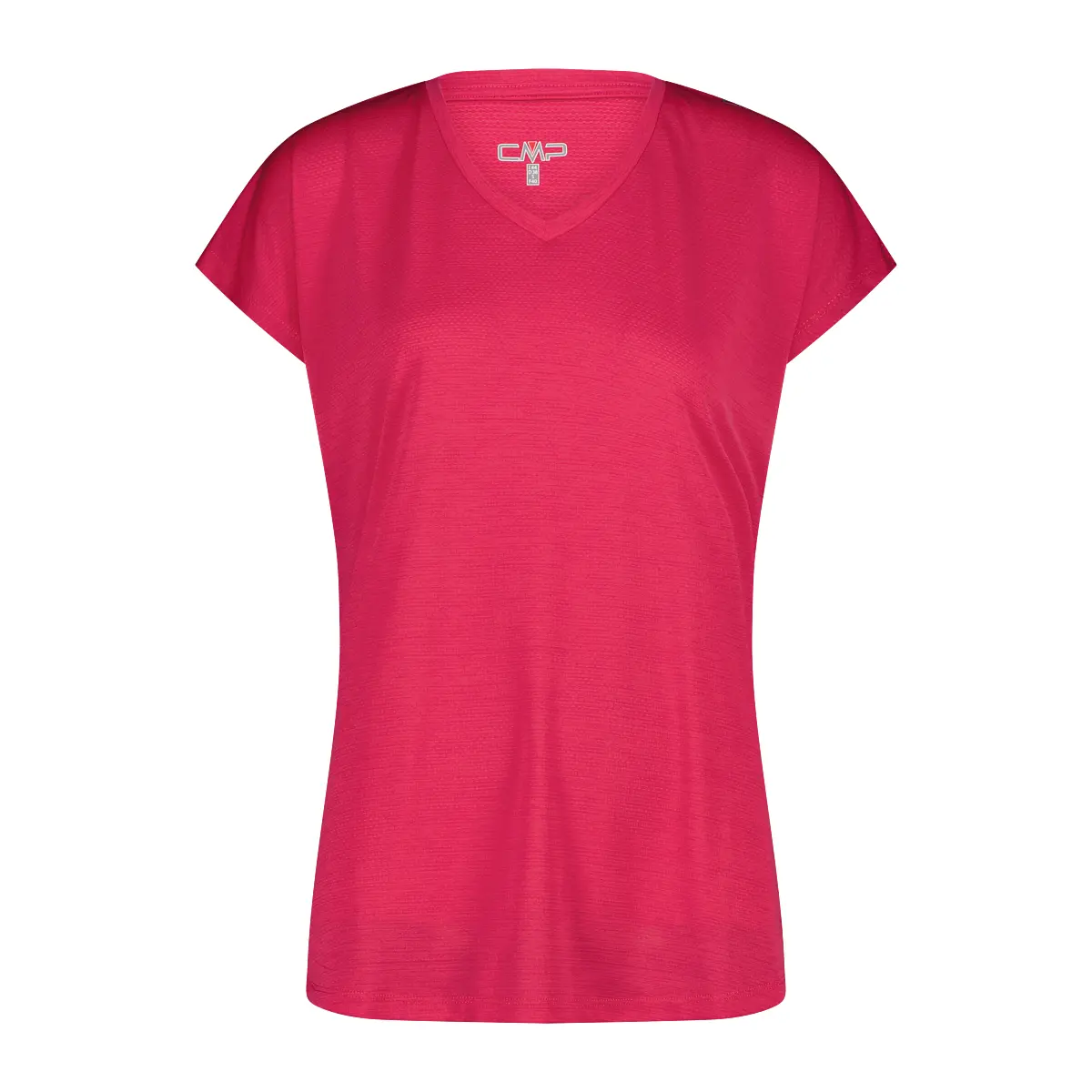 T-shirt met wijde kraag in jersey dames CMP