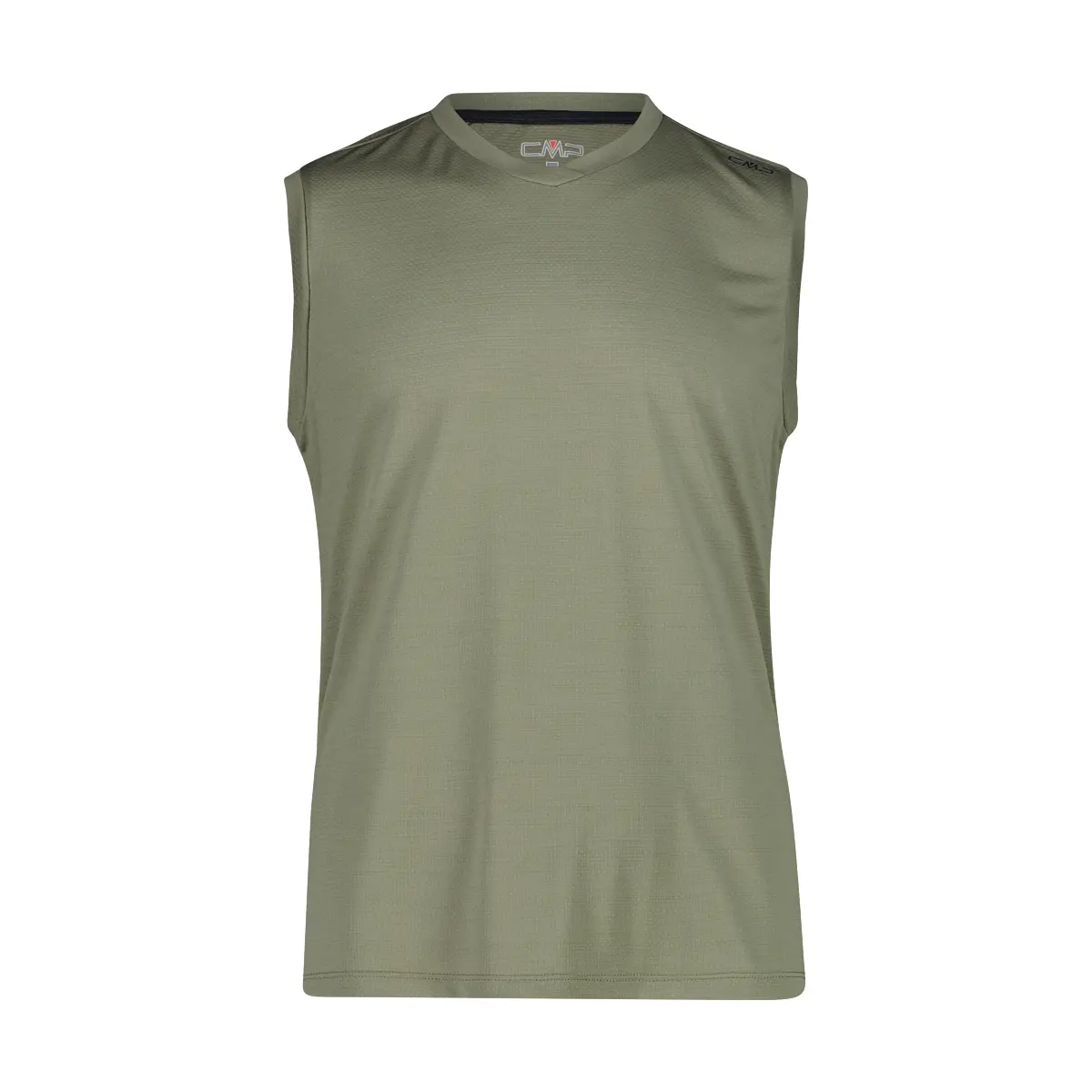 Cmp Vert Ärmelloses Poloshirt Aus Piqué