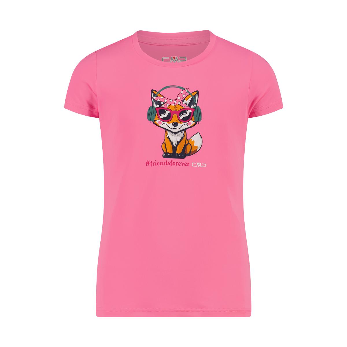 Maglietta in jersey stampata per ragazza CMP