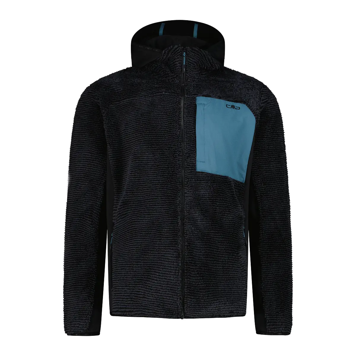Cmp Men's Gris Hooded Jacket