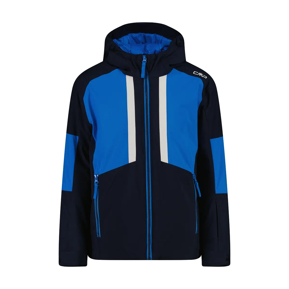 Kinder Skijacke mit Kapuze aus Twill CMP