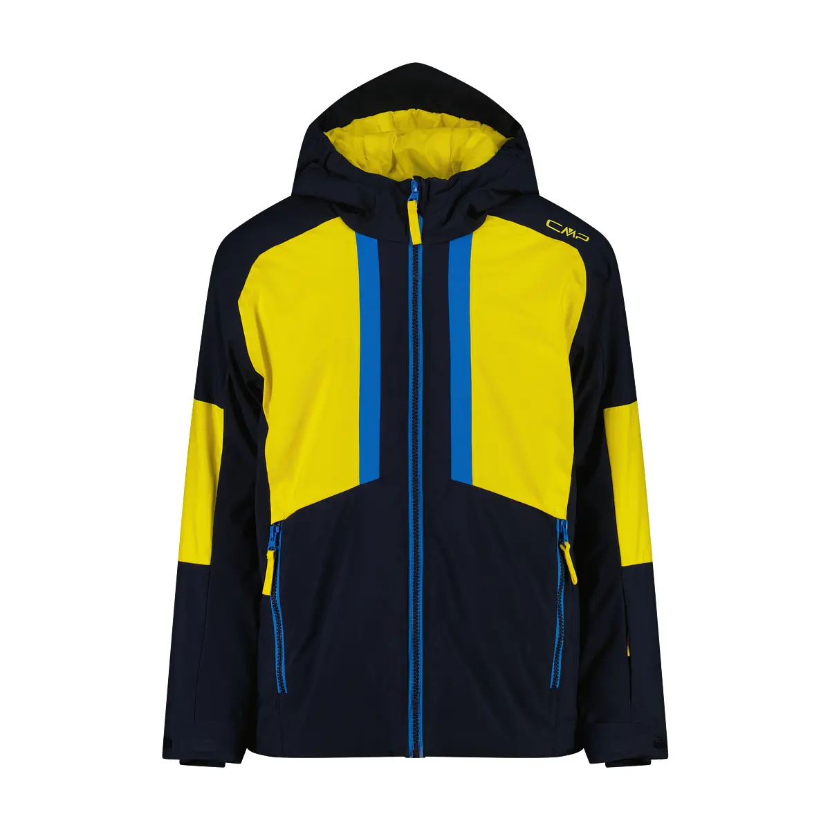 Kinder Skijacke mit Kapuze aus Twill CMP