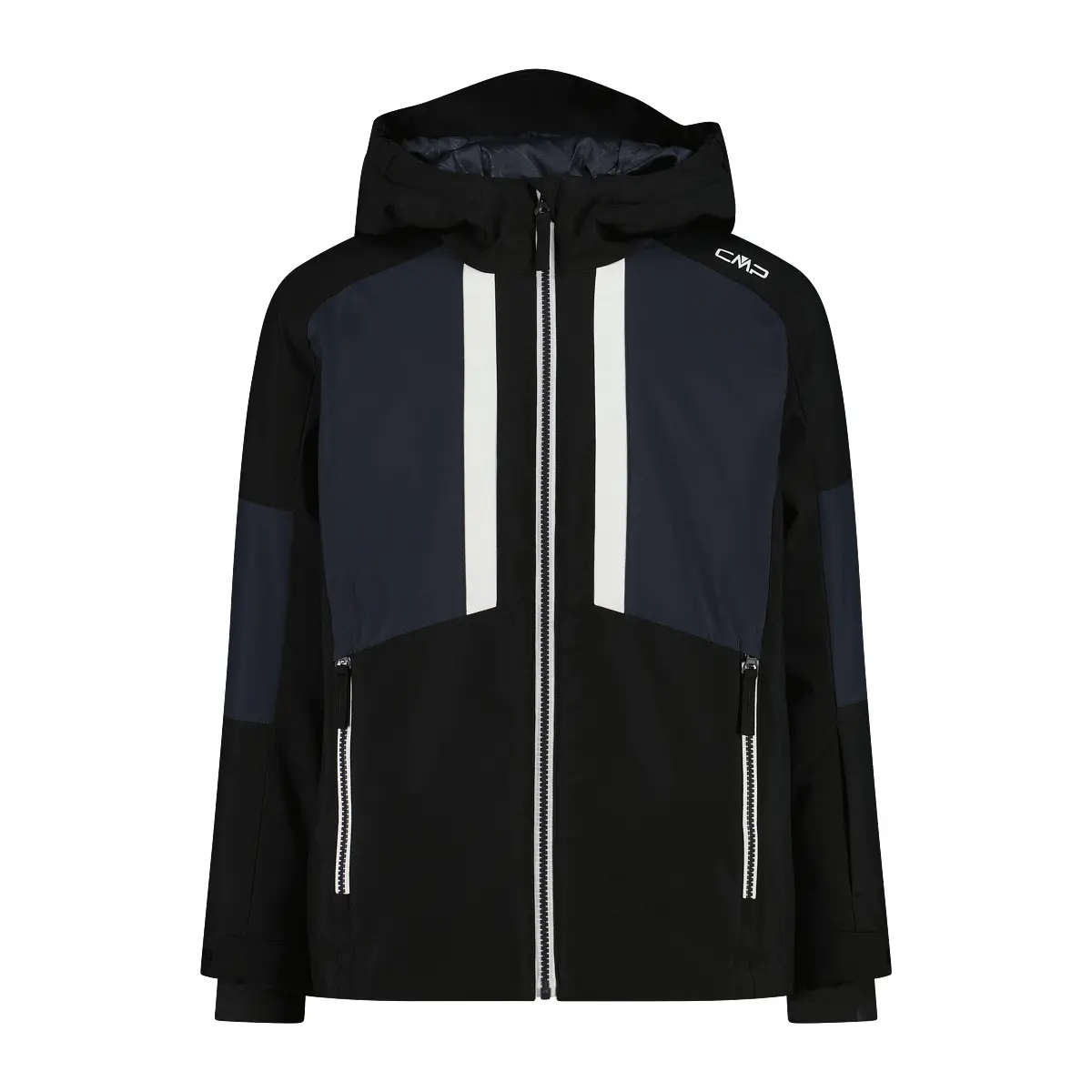 Kinder Skijacke mit Kapuze aus Twill CMP