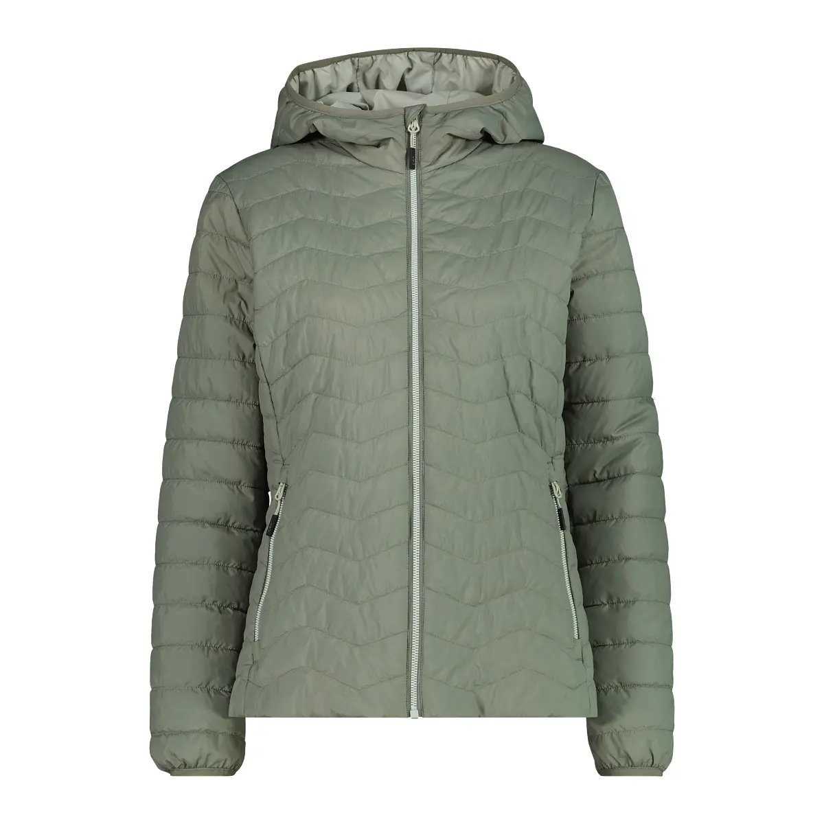 Cmp Vert Damesjack Met Capuchon