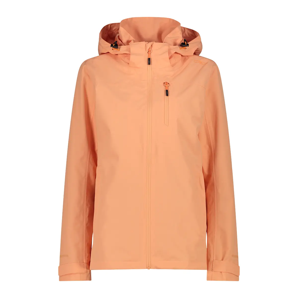 Damen wasserdichte Kapuzenjacke mit Reißverschluss CMP