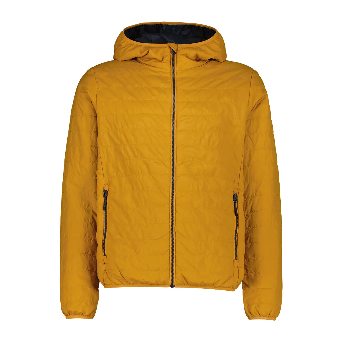 Cmp Orange Daunenjacke Mit Kapuze