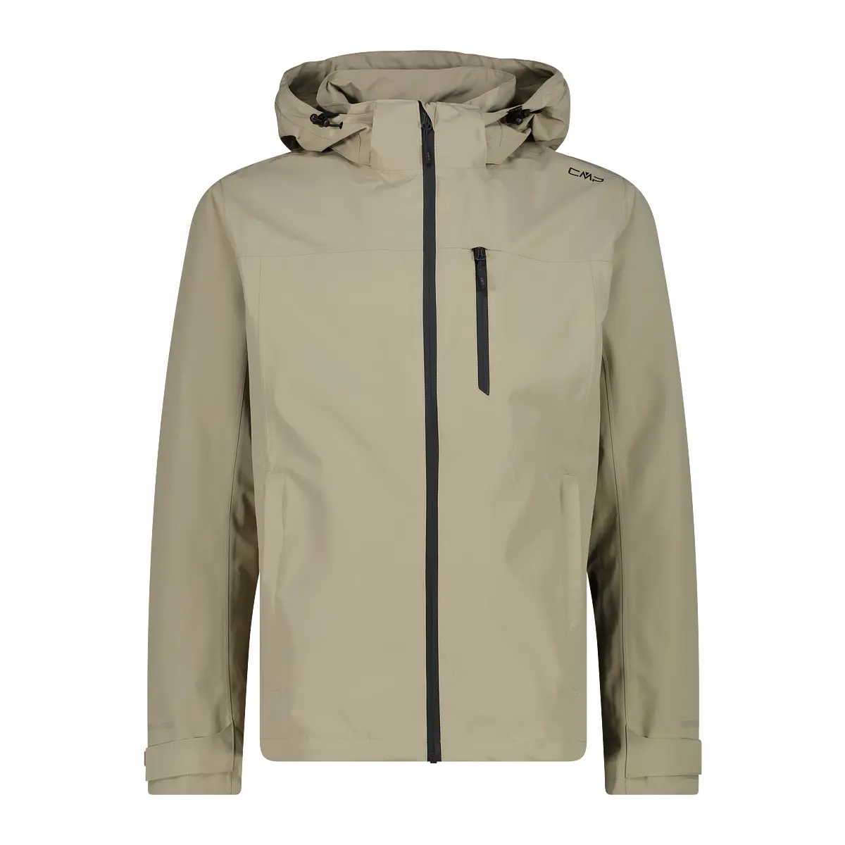 Cmp Men's Beige Ripstop Waterproof Jacket