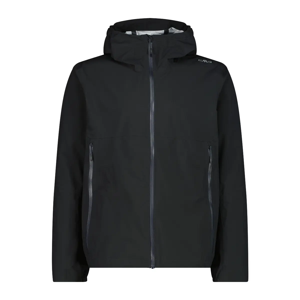 Cmp Gris Chaqueta Con Capucha Fija