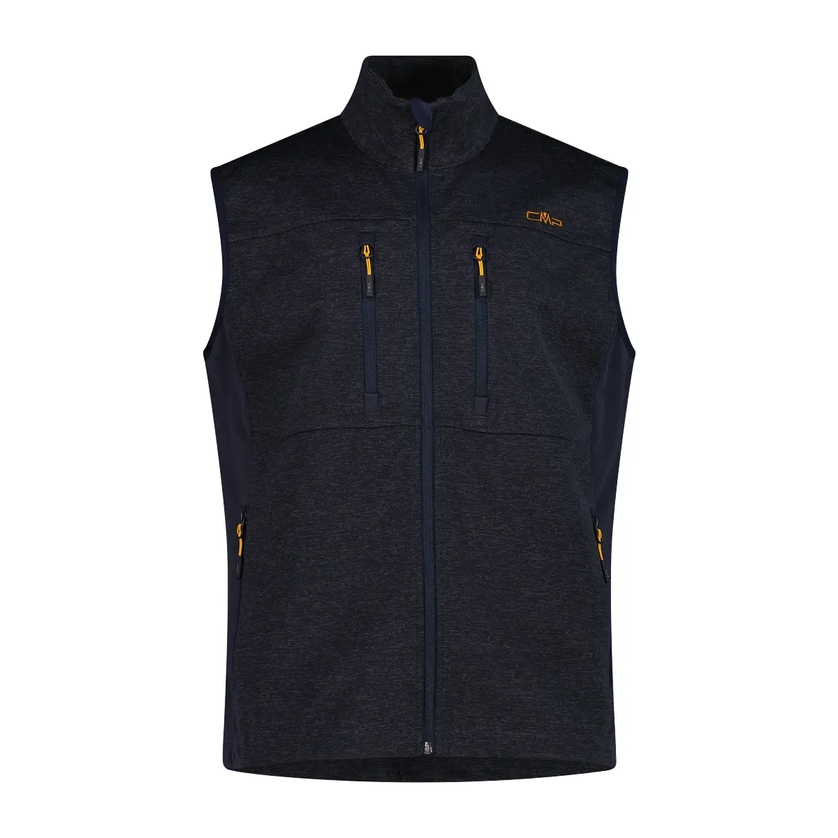 Cmp Hombre Noir Chaleco Sin Mangas Softshell Jacquard