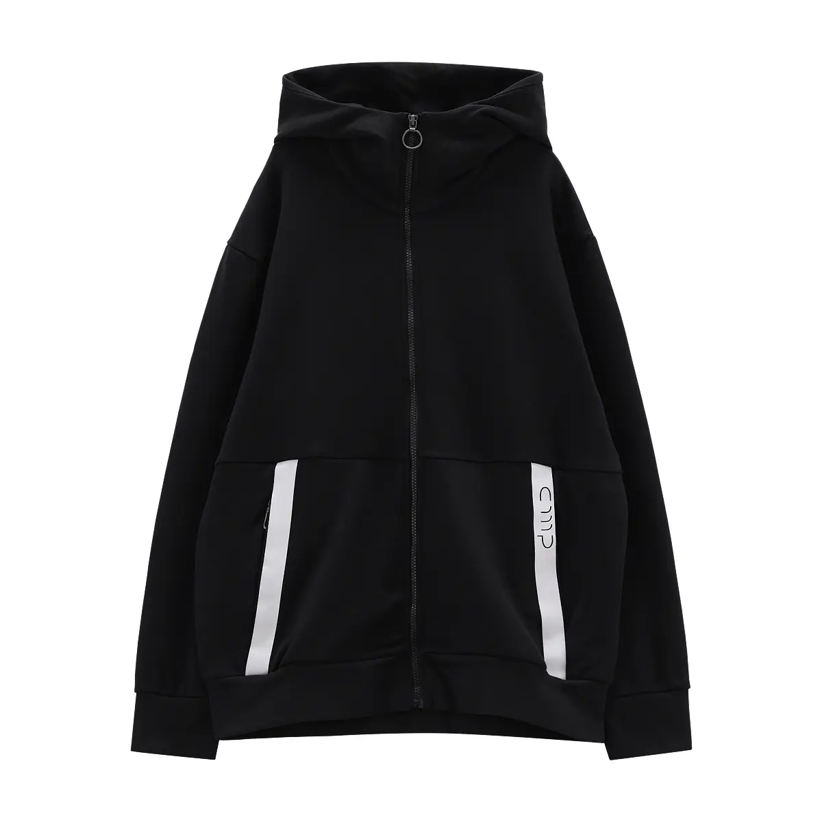 Cmp Men's Noir Zip-Up Hoodie