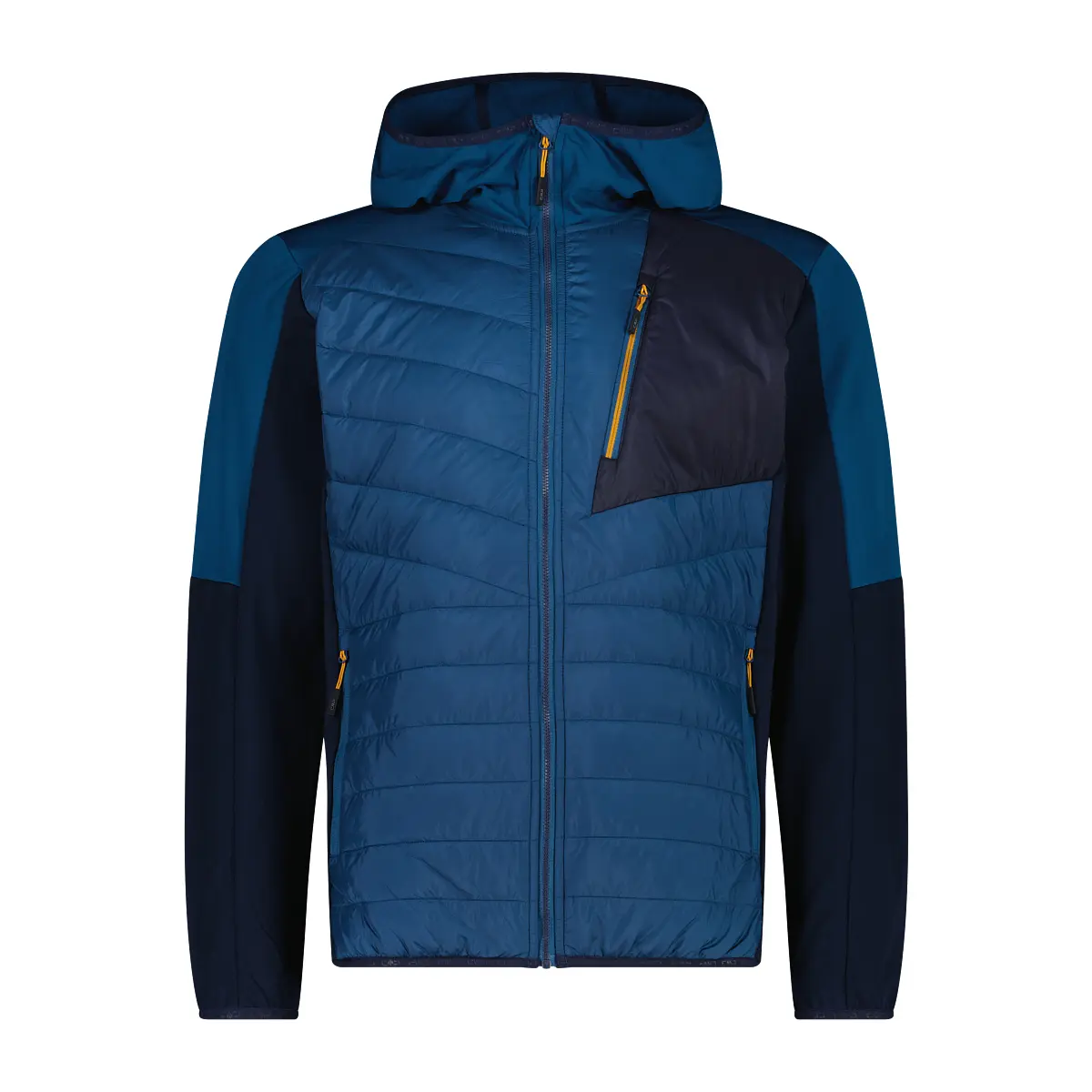 Hybrid hooded jacket CMP Performance Stretch