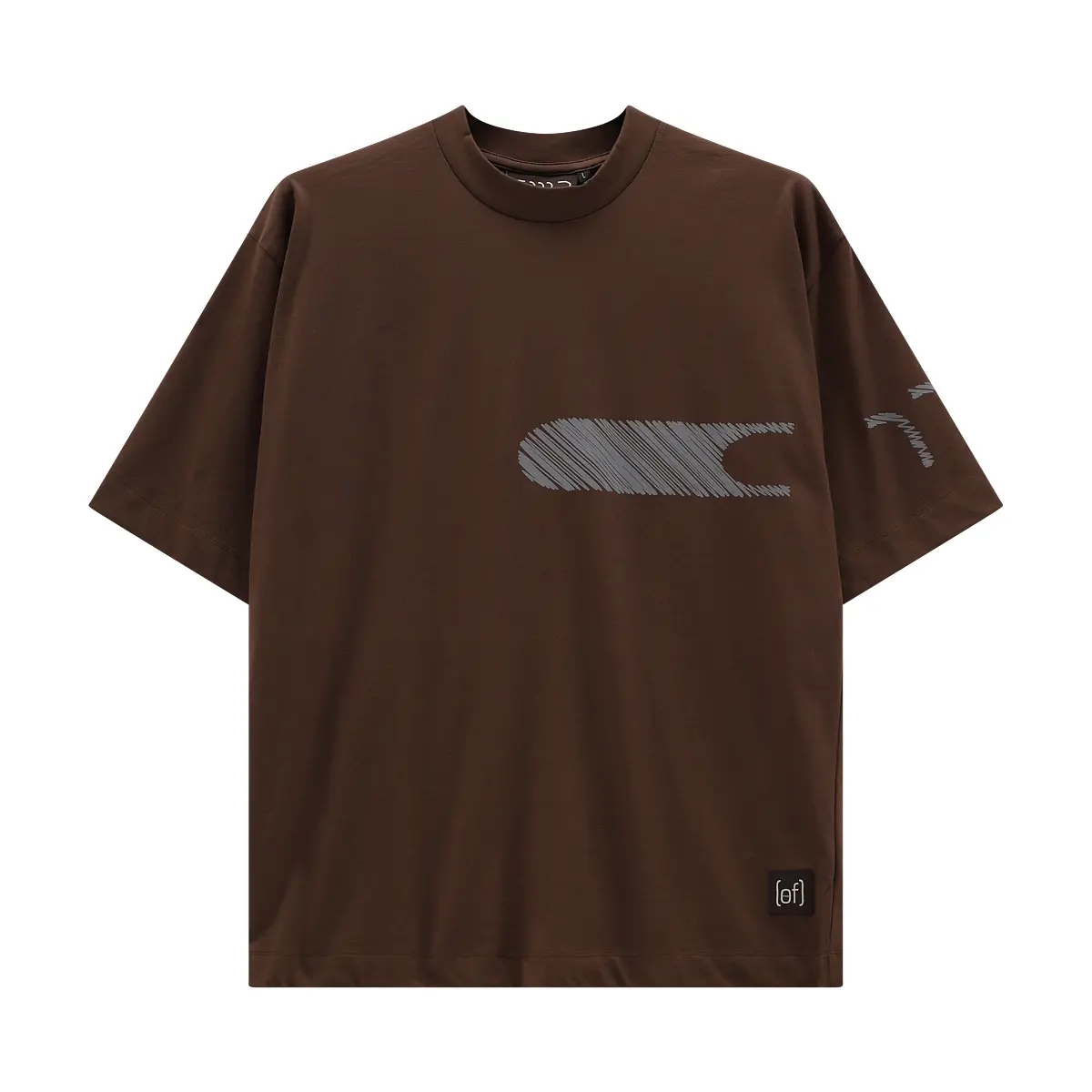 Cmp Uomo Marron T-Shirt Con Taschino E Logo
