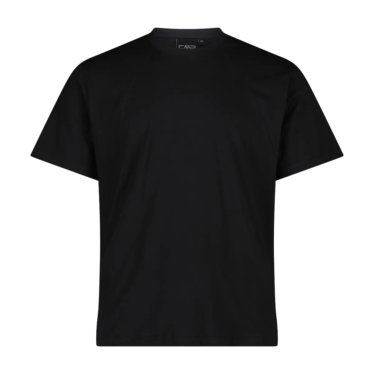 Cmp Uomo Noir T-Shirt In Cotone Bio