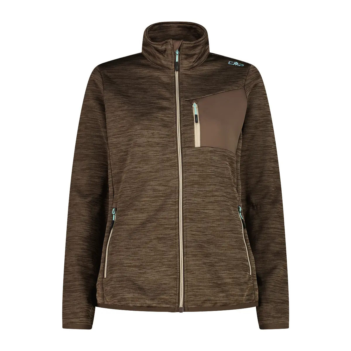 Women's zipped fleece CMP