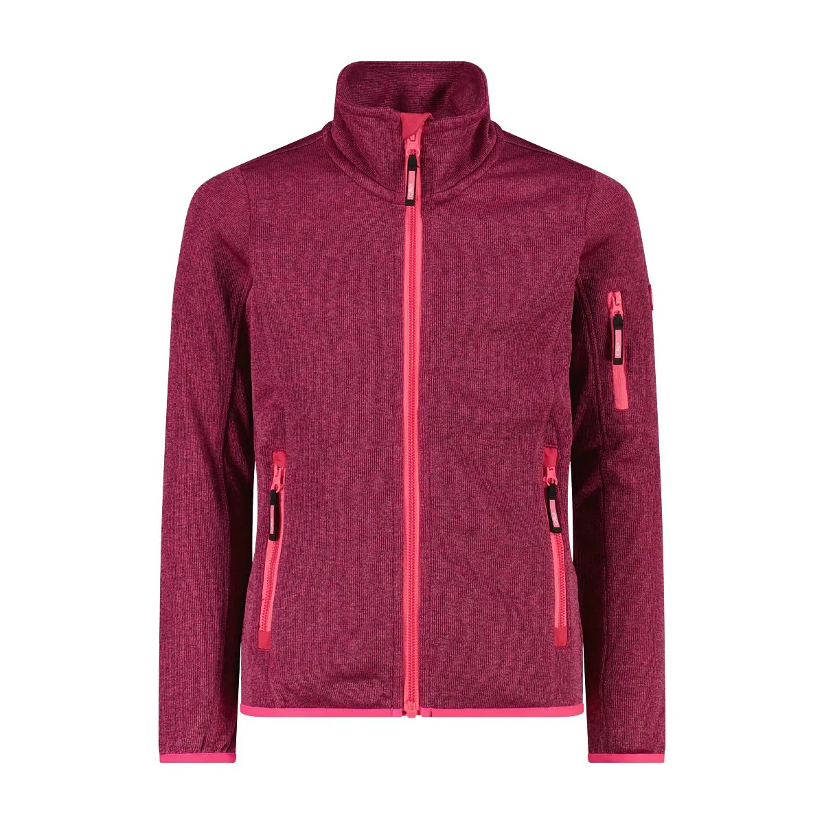 Cmp Mädchen Rouge Technische Fleece-Oberteil