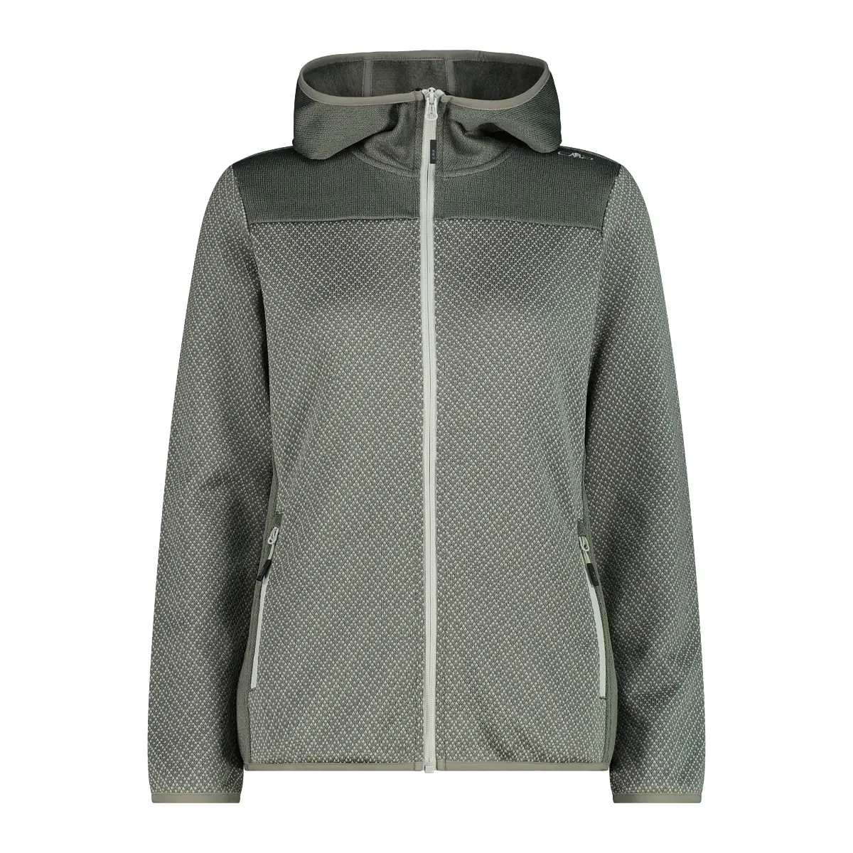 Cmp Vert Dames Hoodie Met Rits