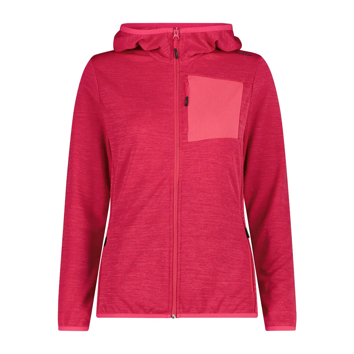 Melierte Kapuzenjacke Damen CMP