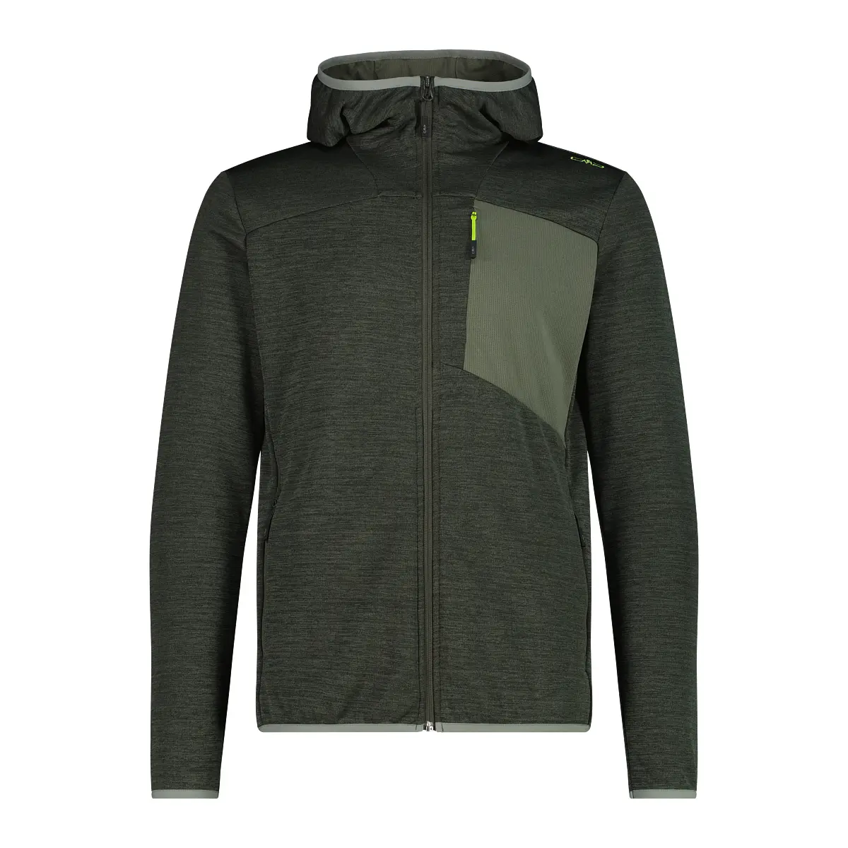 Muster-Jacquard-Fleecejacke mit Kapuze CMP