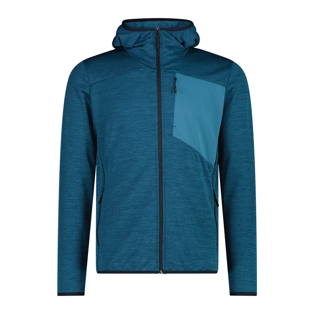 Muster-Jacquard-Fleecejacke mit Kapuze CMP